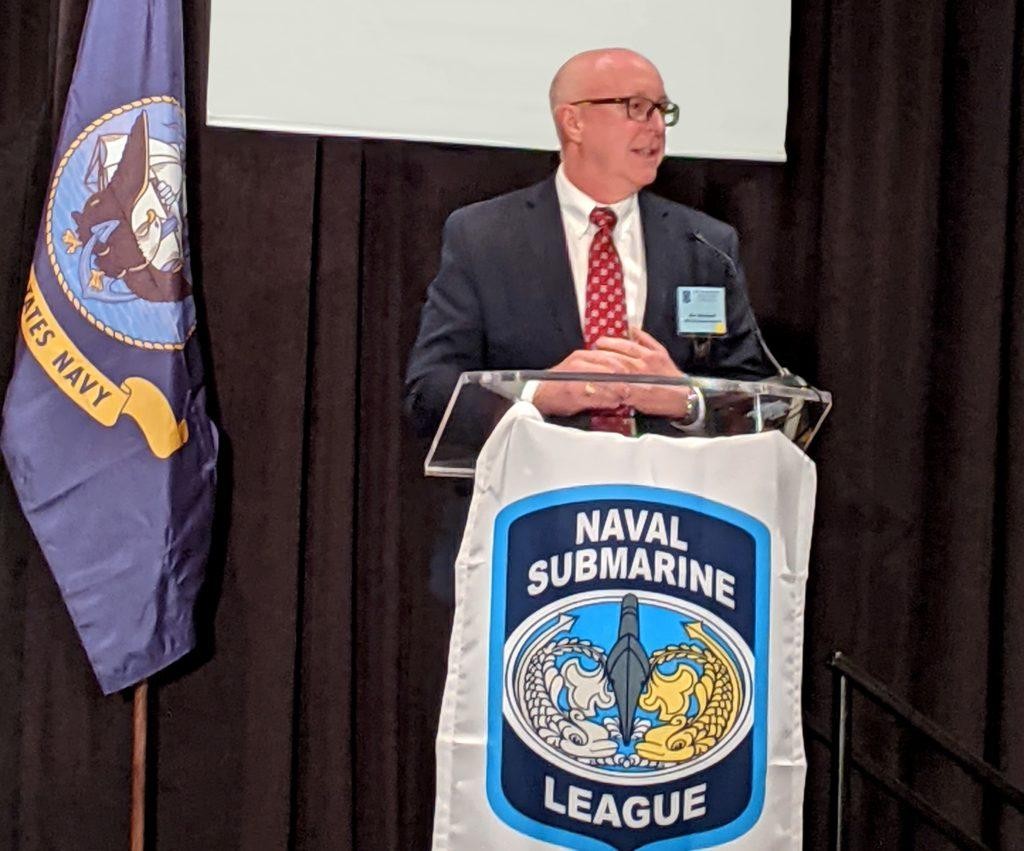 Former Naval Sea Systems Command Executive Director, Donald McCormack receives Distinguished Civilian Award