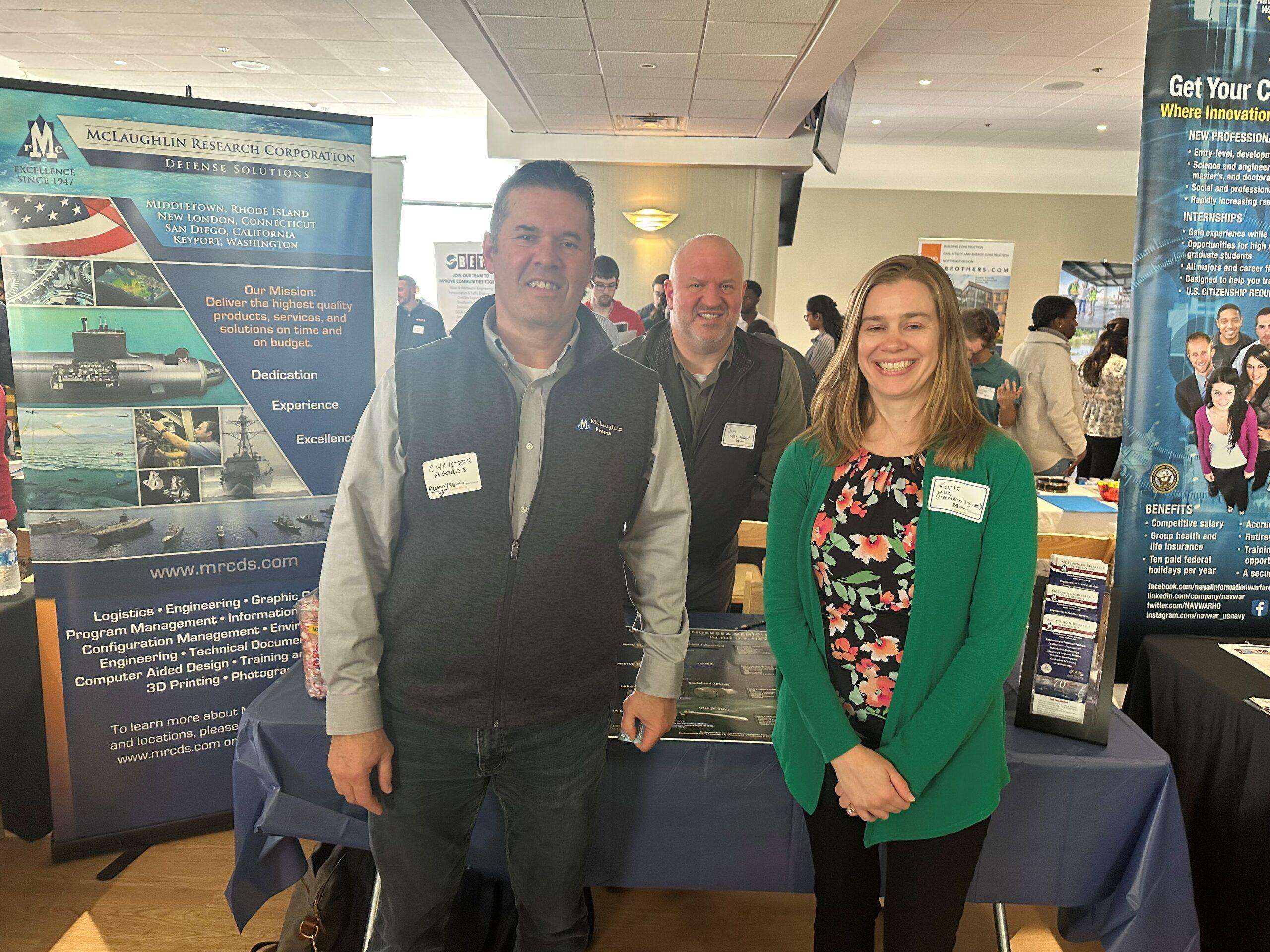 17 October 2023-MRC had the opportunity to meet with bright young professionals about potential careers and learning opportunities we have to offer. Thank you to the Umass Dartmouth Career Center for hosting this event, giving the next generation of professionals the opportunity to network and showcase their interests!