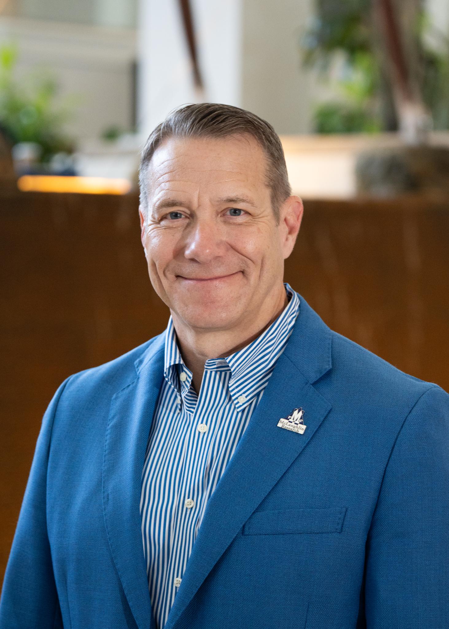 President and CEO of McLaughlin Research Corporation